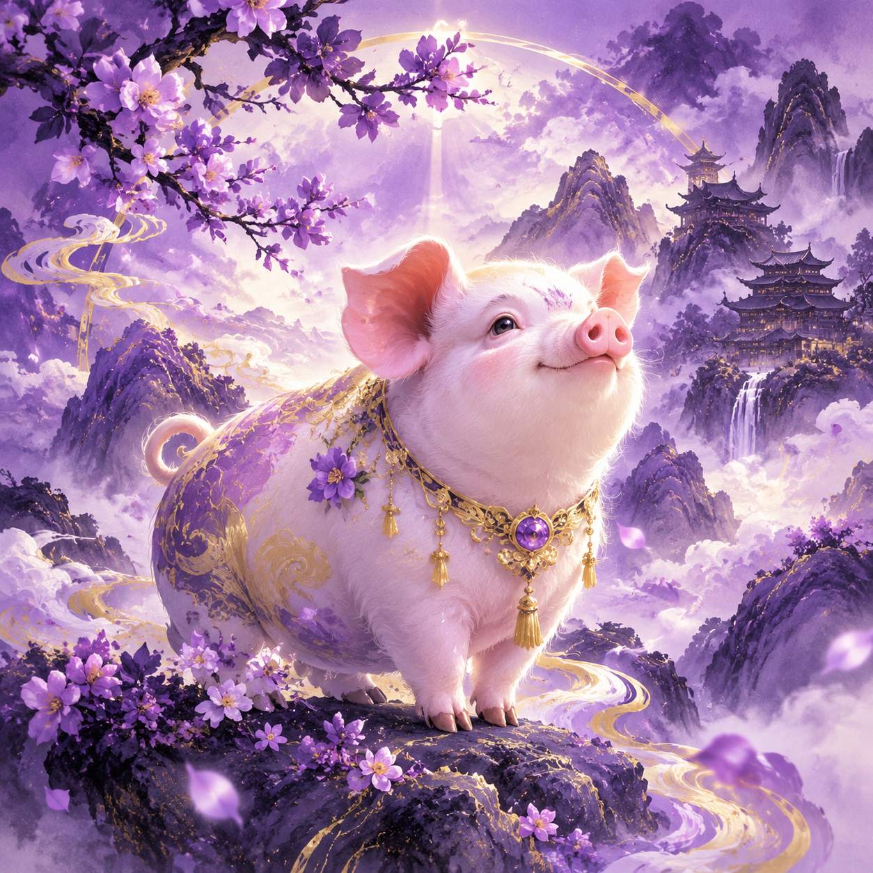 属猪转运高清壁纸全屏 属猪转运高清壁纸全屏