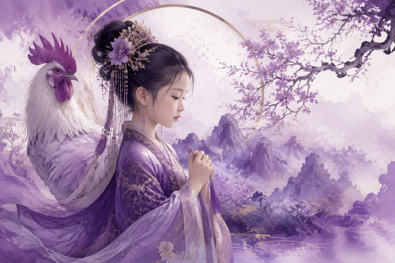 诗经属鸡女孩取名