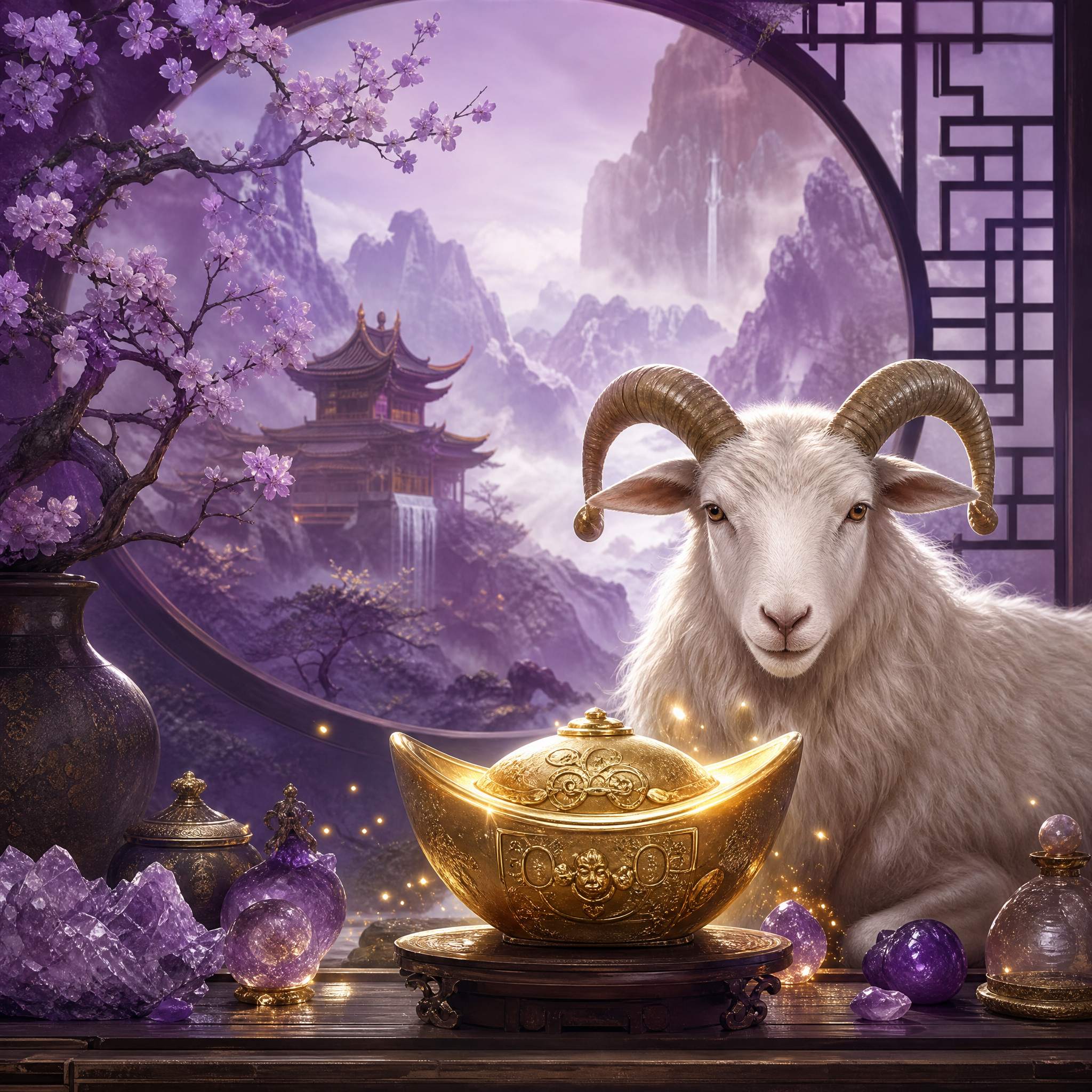 属羊人家中摆元宝好吗
