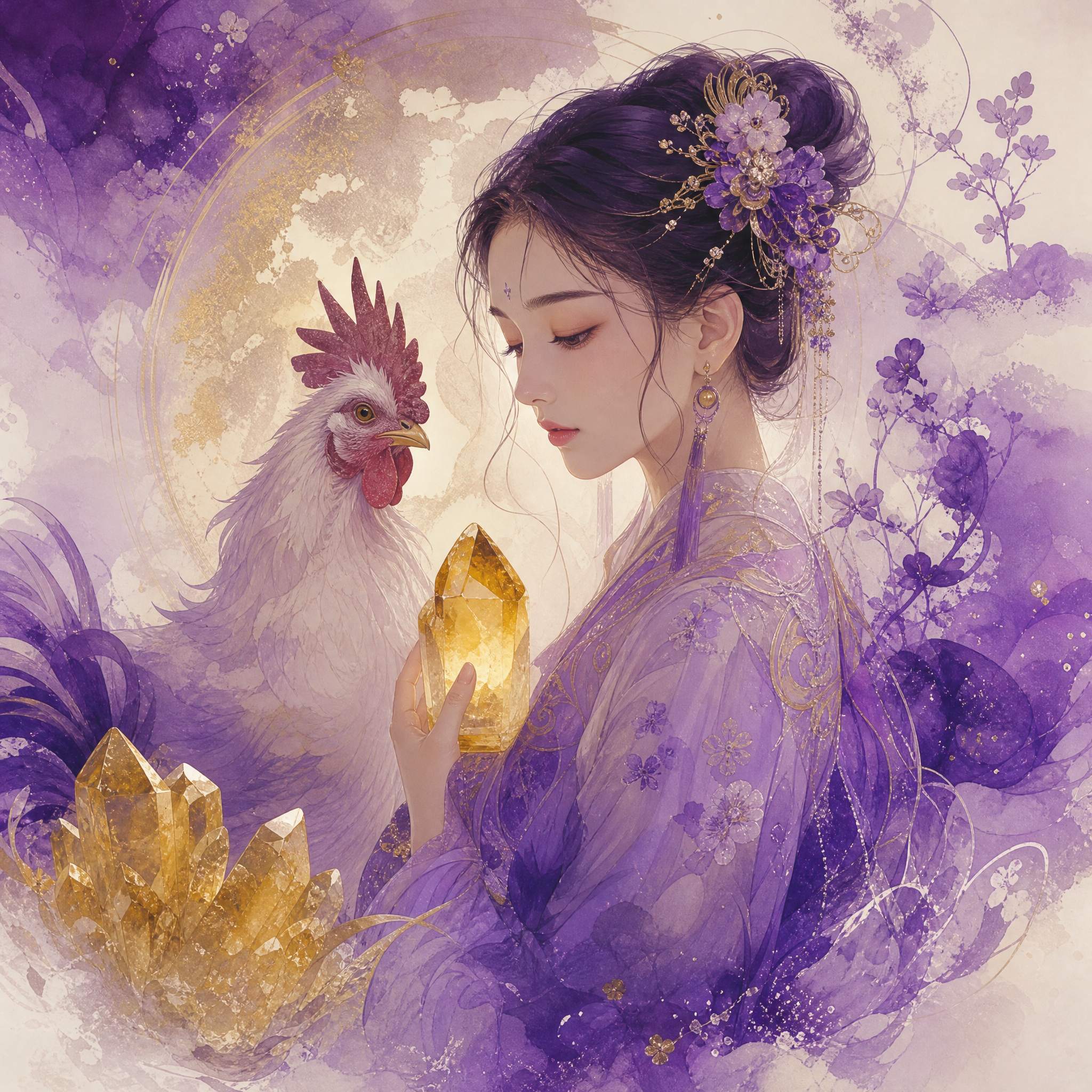 属鸡女生能戴黄水晶吗