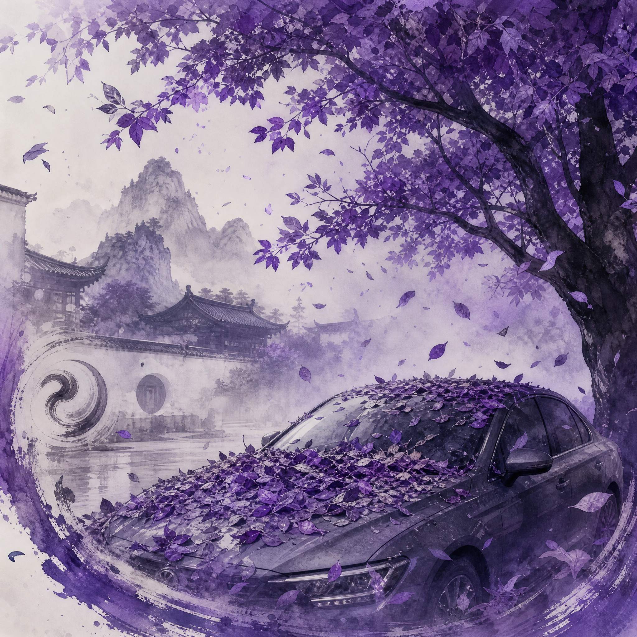 露天车位大树落叶常年堆积车顶要紧吗 露天车位大树落叶常年堆积车顶要紧吗