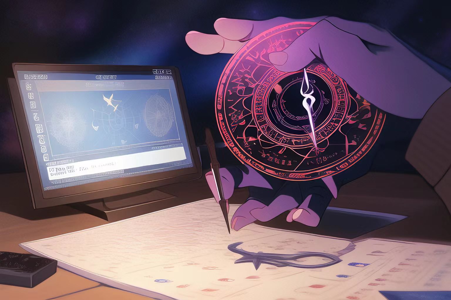 相学基础（眼神以及手型）